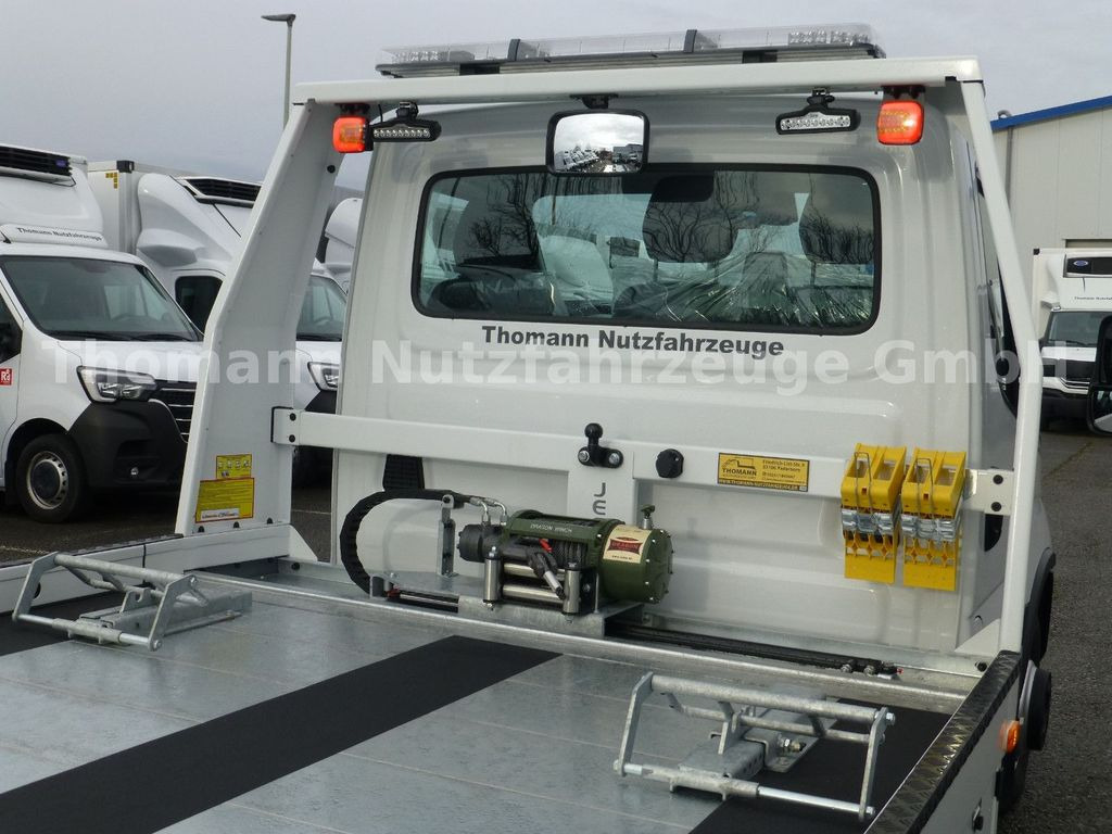 Нови Камион пътна помощ, Лекотоварен автомобил Iveco DAILY 72C18 Schiebeplateu Luftfed Navi: снимка 21