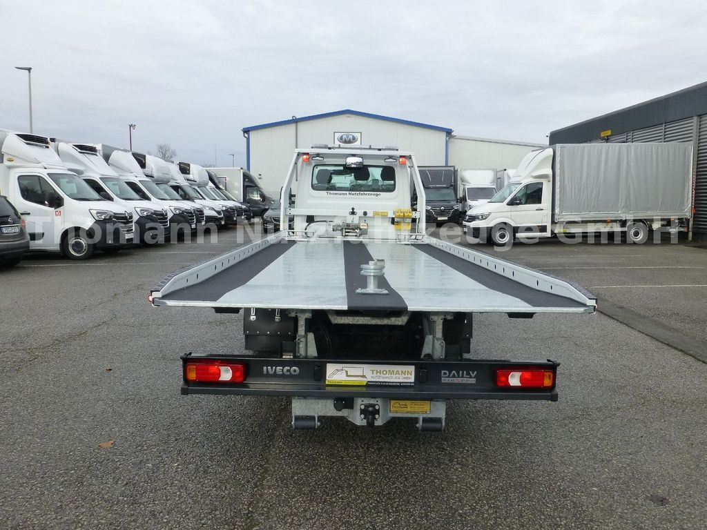Нови Камион пътна помощ, Лекотоварен автомобил Iveco DAILY 72C18 Schiebeplateu Luftfed Navi: снимка 8