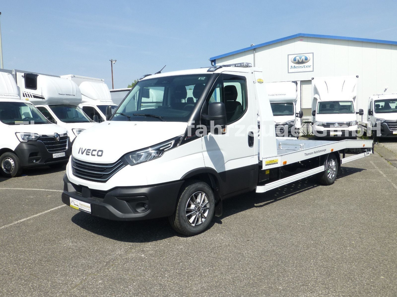 Iveco Daily 35S18 Autotransporter Aut. Luftfed. NAVI - Камион пътна помощ: снимка 1 Iveco Daily 35S18 Autotransporter Aut. Luftfed. NAVI - Камион пътна помощ: снимка 1