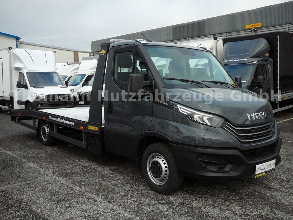 Iveco Daily 35S18 Autotransporter Aut. Luftfed. NAVI - Автовоз камион, Лекотоварен автомобил: снимка 3 Iveco Daily 35S18 Autotransporter Aut. Luftfed. NAVI - Автовоз камион, Лекотоварен автомобил: снимка 3