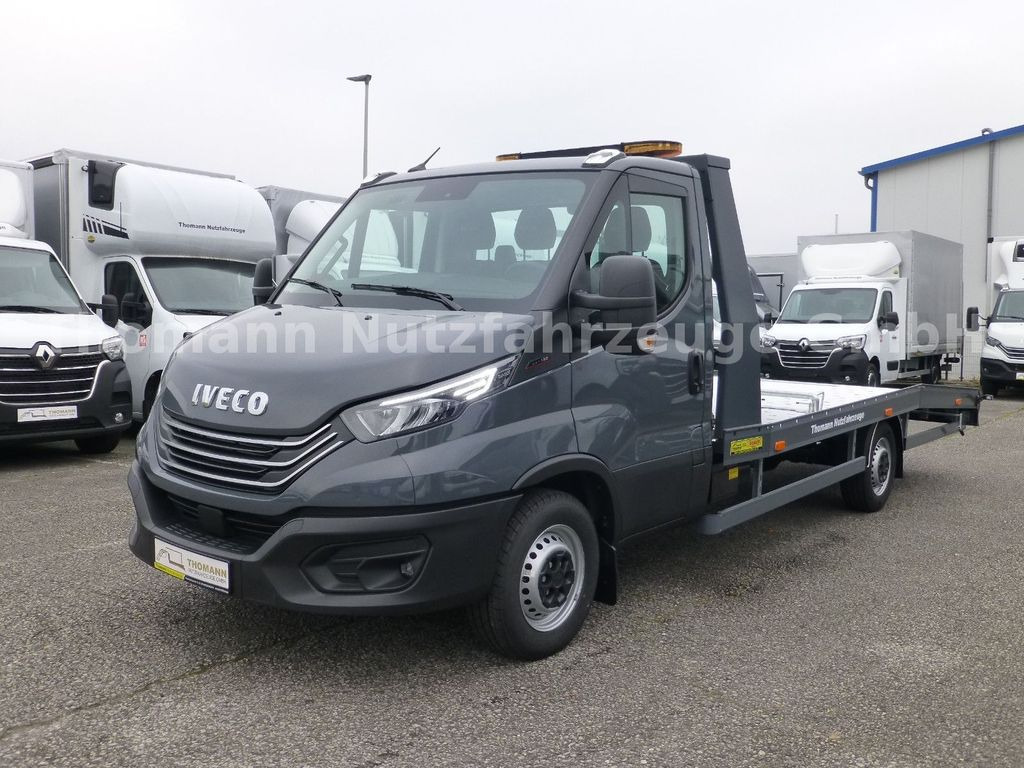 Iveco Daily 35S18 Autotransporter NAVI ACC Temp. - Автовоз камион, Лекотоварен автомобил: снимка 1 Iveco Daily 35S18 Autotransporter NAVI ACC Temp. - Автовоз камион, Лекотоварен автомобил: снимка 1