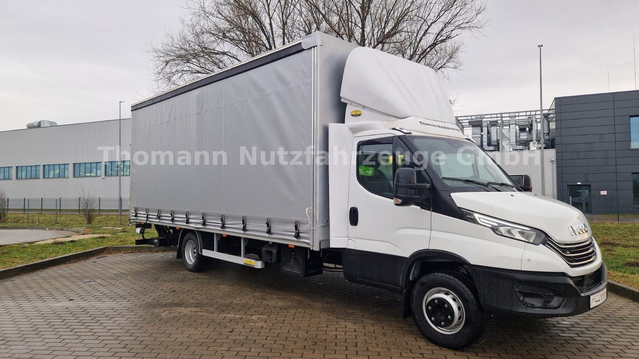 Iveco Daily 70C18H Pritsche Plane 1000KG LBW Luftfeder Iveco Daily 70C18H Pritsche Plane 1000KG LBW Luftfeder - Брезентов бус: снимка 1 Iveco Daily 70C18H Pritsche Plane 1000KG LBW Luftfeder Iveco Daily 70C18H Pritsche Plane 1000KG LBW Luftfeder - Брезентов бус: снимка 1