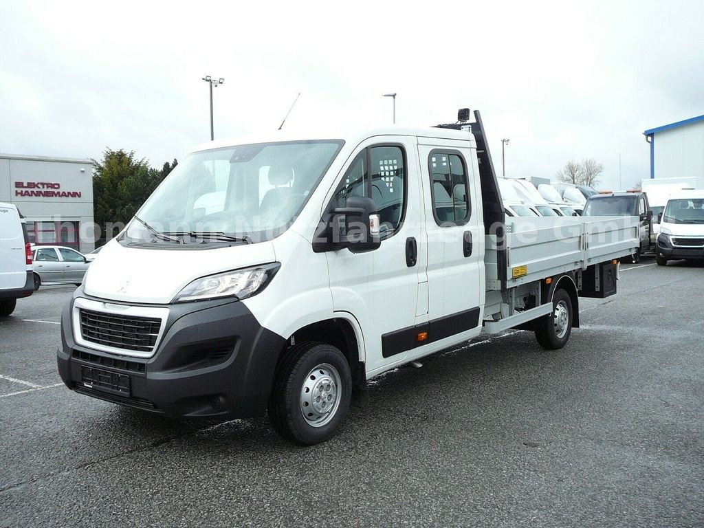 Peugeot Boxer Pritsche 7 Sitzer Klimaaut. Luftfederung Peugeot Boxer Pritsche 7 Sitzer Klimaaut. Luftfederung - Бордови бус, Бус с двойна кабина: снимка 2 Peugeot Boxer Pritsche 7 Sitzer Klimaaut. Luftfederung Peugeot Boxer Pritsche 7 Sitzer Klimaaut. Luftfederung - Бордови бус, Бус с двойна кабина: снимка 2