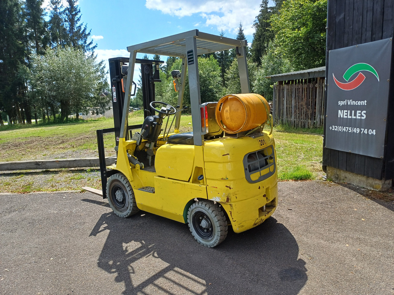 Mitsubishi Fg15 - Газокар: снимка 2 Mitsubishi Fg15 - Газокар: снимка 2