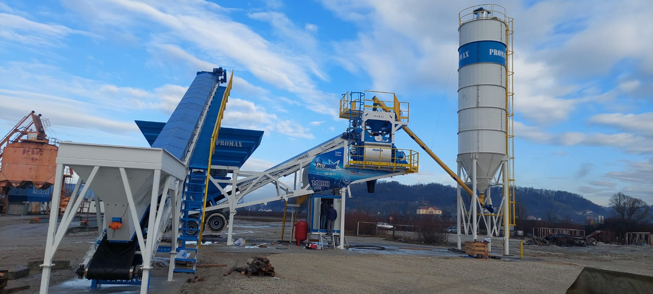 PROMAX MOBILE CONCRETE BATCHING PLANT M100-TWN (100m3/h) - Бетонов възел: снимка 2 PROMAX MOBILE CONCRETE BATCHING PLANT M100-TWN (100m3/h) - Бетонов възел: снимка 2