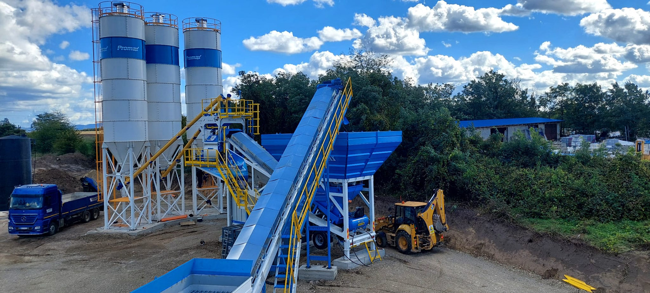 PROMAX MOBILE CONCRETE BATCHING PLANT M100-TWN (100m3/h) - Бетонов възел: снимка 1 PROMAX MOBILE CONCRETE BATCHING PLANT M100-TWN (100m3/h) - Бетонов възел: снимка 1