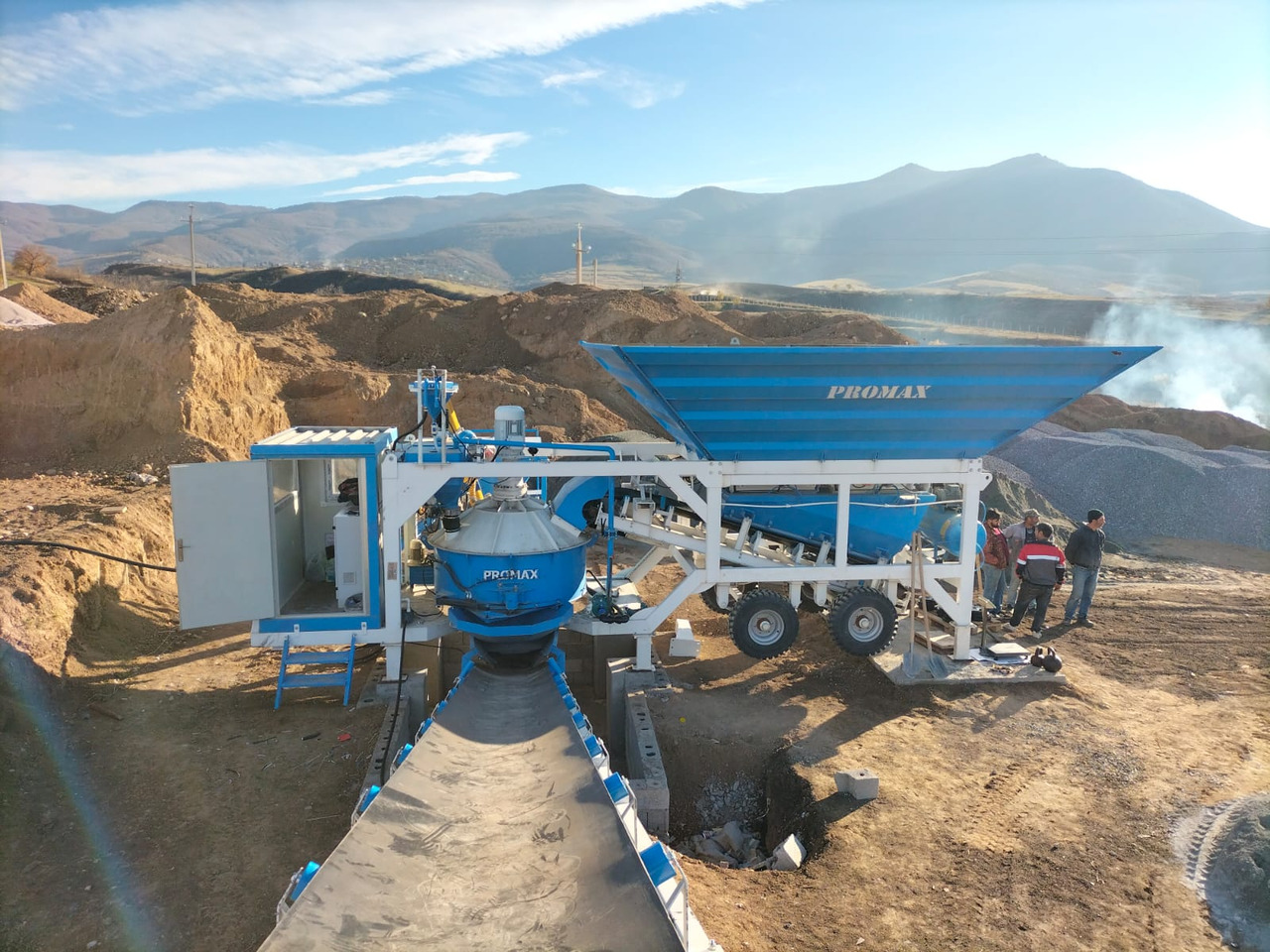 PROMAX MOBILE CONCRETE PLANT M35-PLNT (35M3/H) - Бетонов възел: снимка 3 PROMAX MOBILE CONCRETE PLANT M35-PLNT (35M3/H) - Бетонов възел: снимка 3