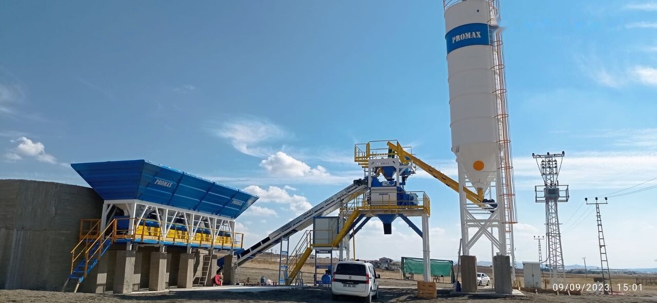 Нови Бетонов възел Promax Compact Concrete Batching Plant C100-TWN-LINE (100m3/h): снимка 10