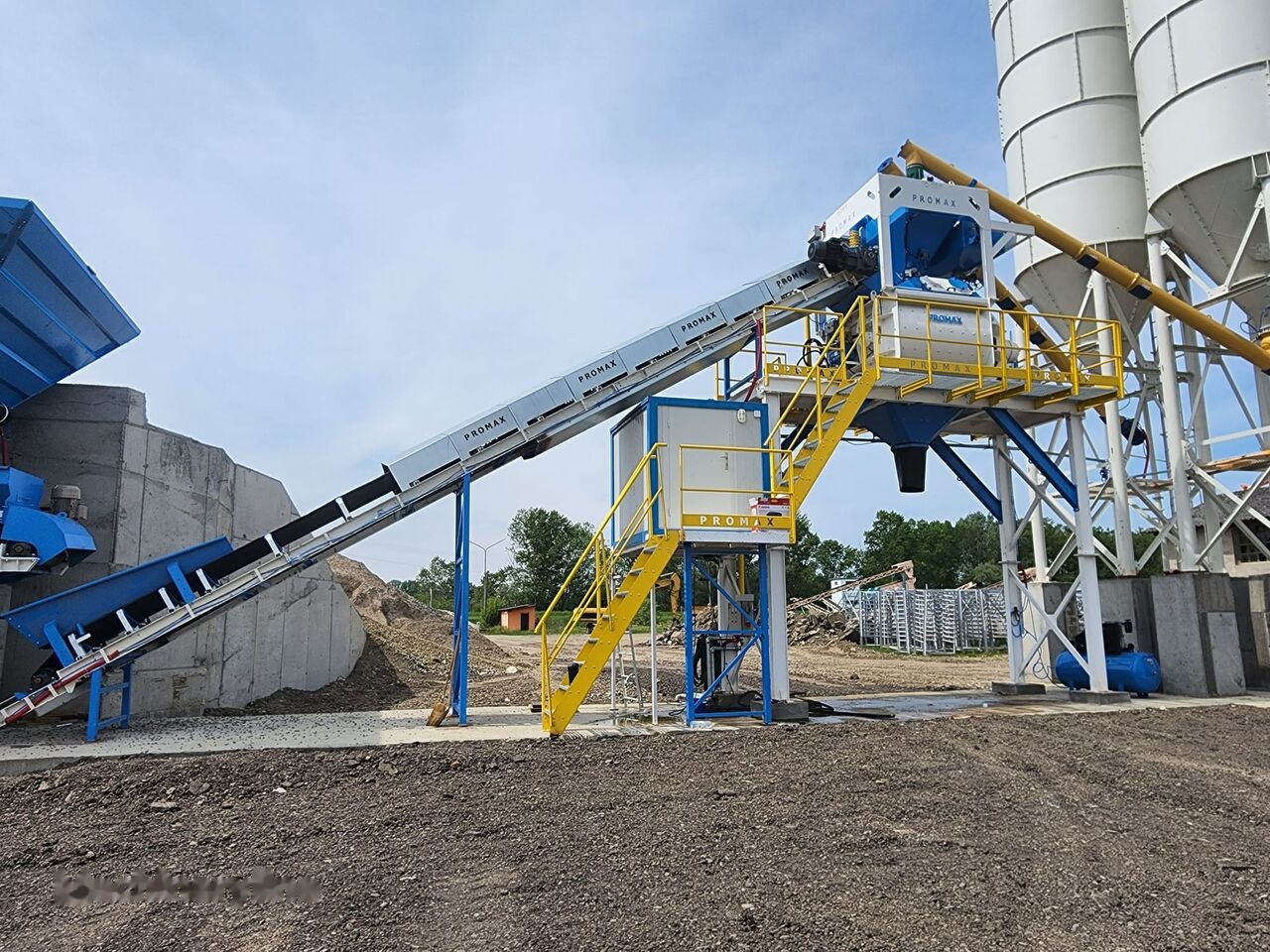 Нови Бетонов възел Promax Compact Concrete Batching Plant C100-TWN-LINE (100m3/h): снимка 12