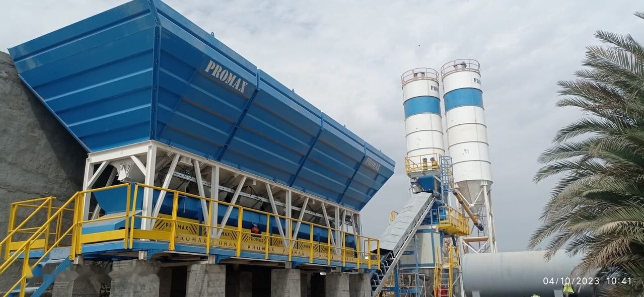 Бетонов възел Promax Compact Concrete Batching Plant C120-TWN-LINE (120m3/h): снимка 10
