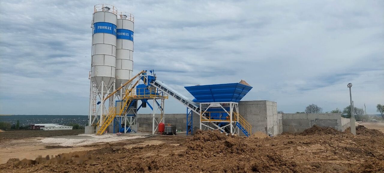 Promax Compact Concrete Batching Plant PROMAX C60-SNG PLUS (60m³/h) - Бетонов възел: снимка 1 Promax Compact Concrete Batching Plant PROMAX C60-SNG PLUS (60m³/h) - Бетонов възел: снимка 1