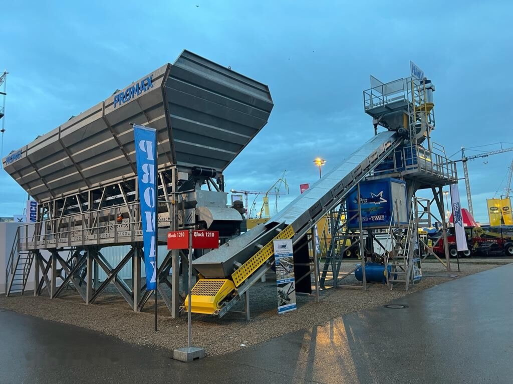 Promax GALVANIZED Compact Concrete Batching Plant C120-TWN-LINE (120m3/ - Силоз за цимент: снимка 1 Promax GALVANIZED Compact Concrete Batching Plant C120-TWN-LINE (120m3/ - Силоз за цимент: снимка 1