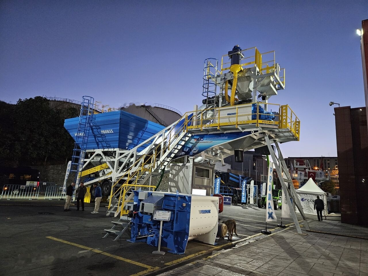 Promax Mobile Concrete Batching Plant M120-TWN (120m3/h) - Бетонов възел: снимка 2 Promax Mobile Concrete Batching Plant M120-TWN (120m3/h) - Бетонов възел: снимка 2