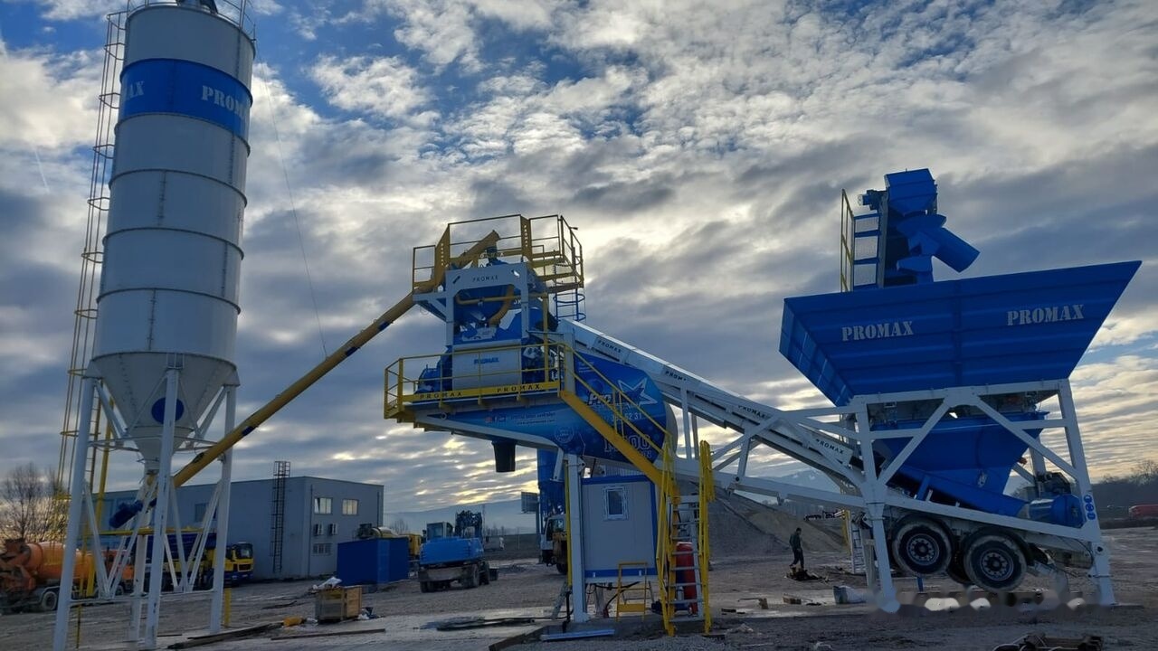 Promax Mobile Concrete Batching Plant PROMAX M100-TWN (100m³/h) - Бетонов възел: снимка 4 Promax Mobile Concrete Batching Plant PROMAX M100-TWN (100m³/h) - Бетонов възел: снимка 4