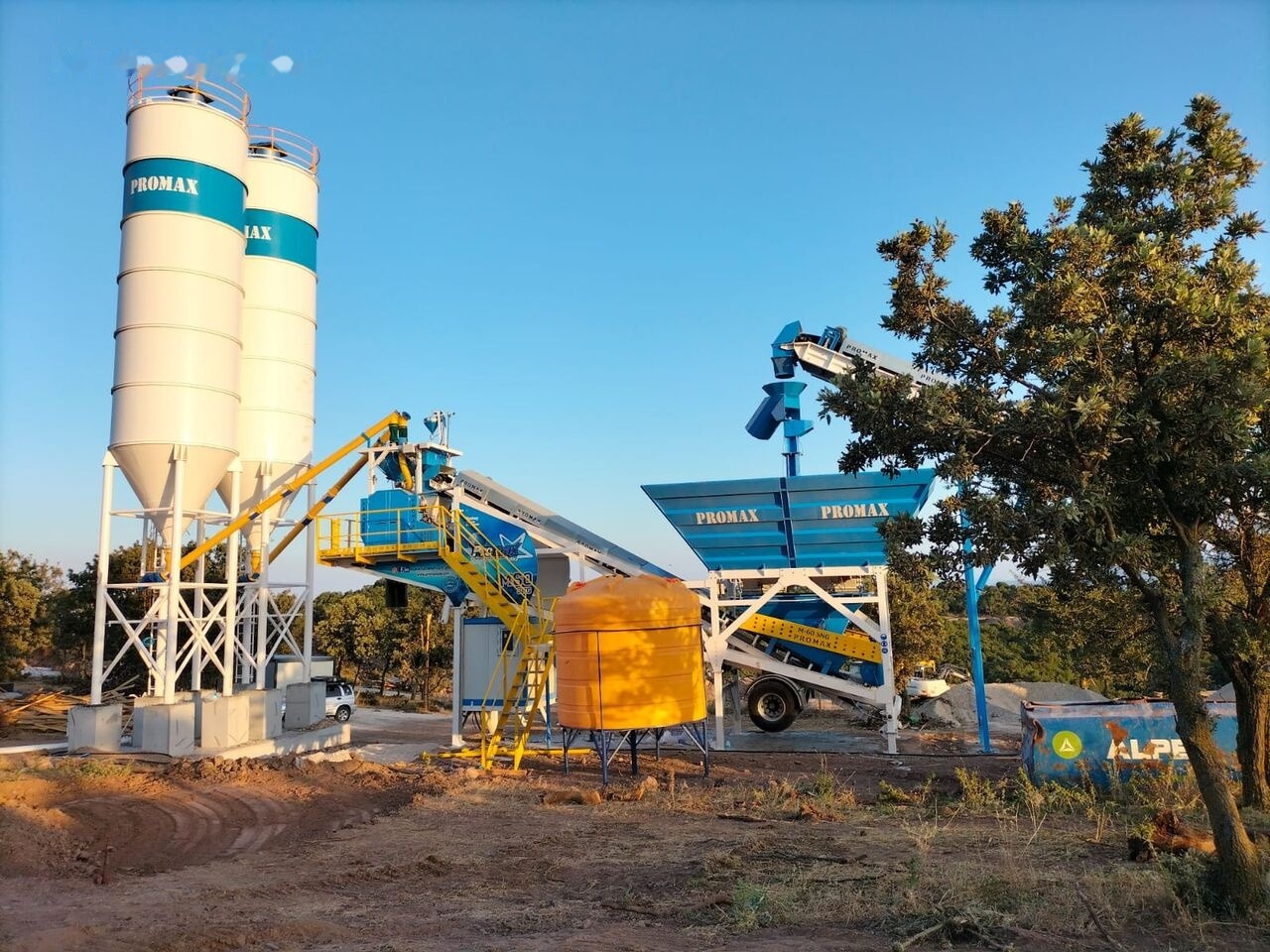 Promax Mobile Concrete Batching Plant PROMAX M60-SNG (60m3/h) - Бетонов възел: снимка 4 Promax Mobile Concrete Batching Plant PROMAX M60-SNG (60m3/h) - Бетонов възел: снимка 4