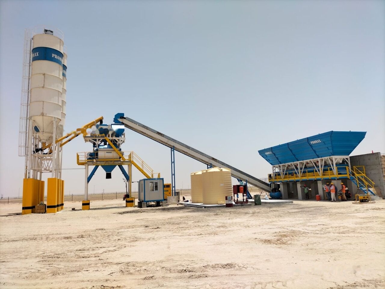 Promax Stationary Concrete Batching Plant S130-TWN (130m/h) - Бетонов възел: снимка 1 Promax Stationary Concrete Batching Plant S130-TWN (130m/h) - Бетонов възел: снимка 1
