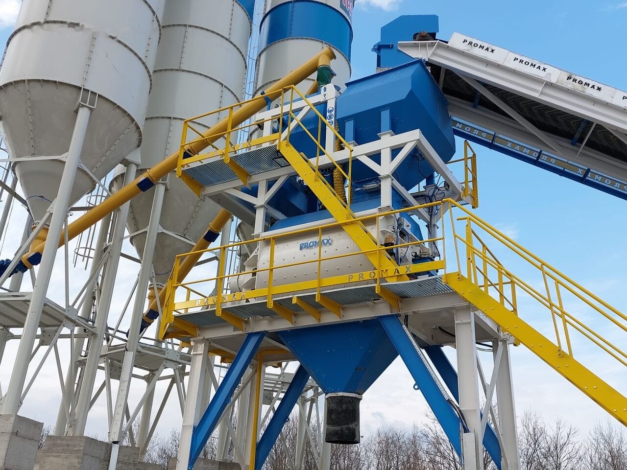 Promax Stationary Concrete Batching Plant S130-TWN (130m/h) - Бетонов възел: снимка 5 Promax Stationary Concrete Batching Plant S130-TWN (130m/h) - Бетонов възел: снимка 5