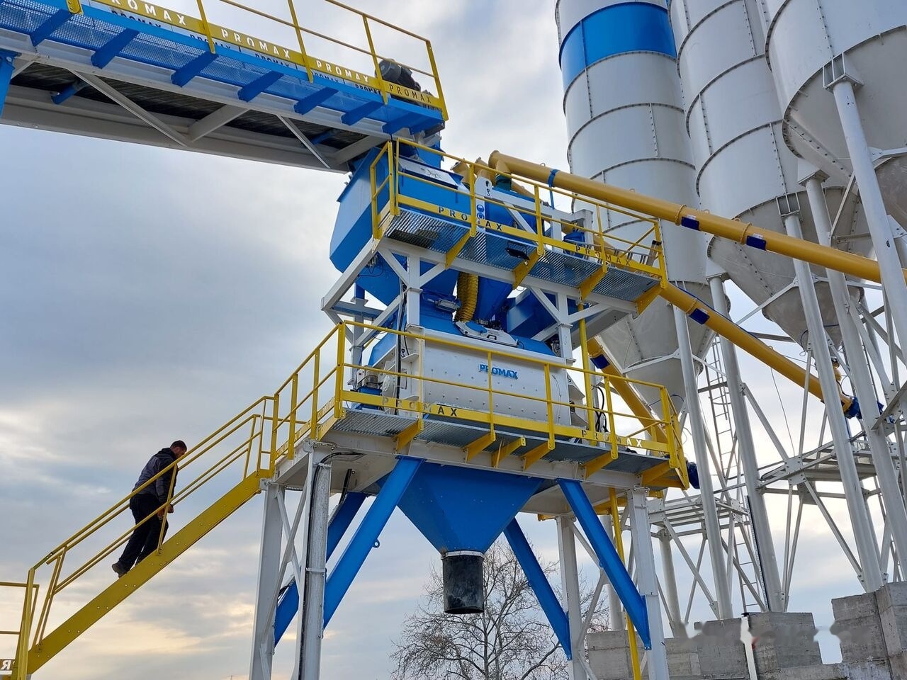 Promax Stationary Concrete Batching Plant S130-TWN (130m/h) - Бетонов възел: снимка 3 Promax Stationary Concrete Batching Plant S130-TWN (130m/h) - Бетонов възел: снимка 3