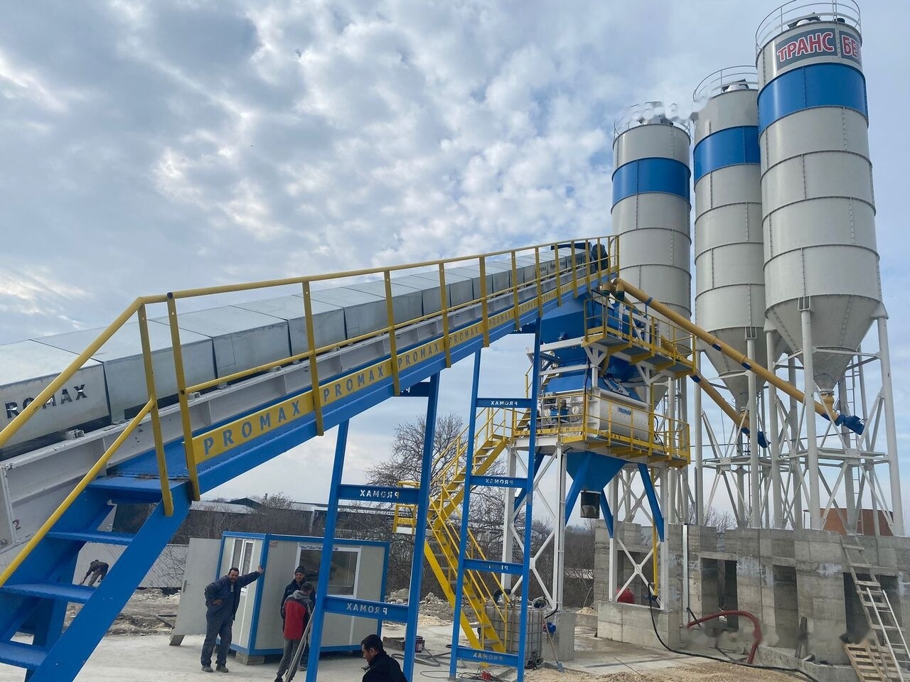 Promax Stationary Concrete Batching Plant S130-TWN (130m/h) - Бетонов възел: снимка 4 Promax Stationary Concrete Batching Plant S130-TWN (130m/h) - Бетонов възел: снимка 4