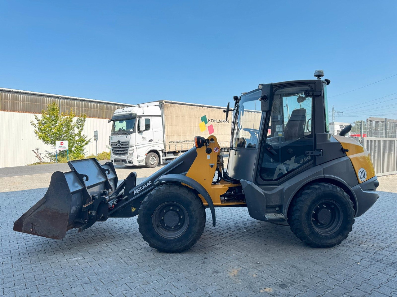Ahlmann AX 850 / nur: 671h / 11.2022 / Gabel / Schaufel - Колесен товарач: снимка 5 Ahlmann AX 850 / nur: 671h / 11.2022 / Gabel / Schaufel - Колесен товарач: снимка 5