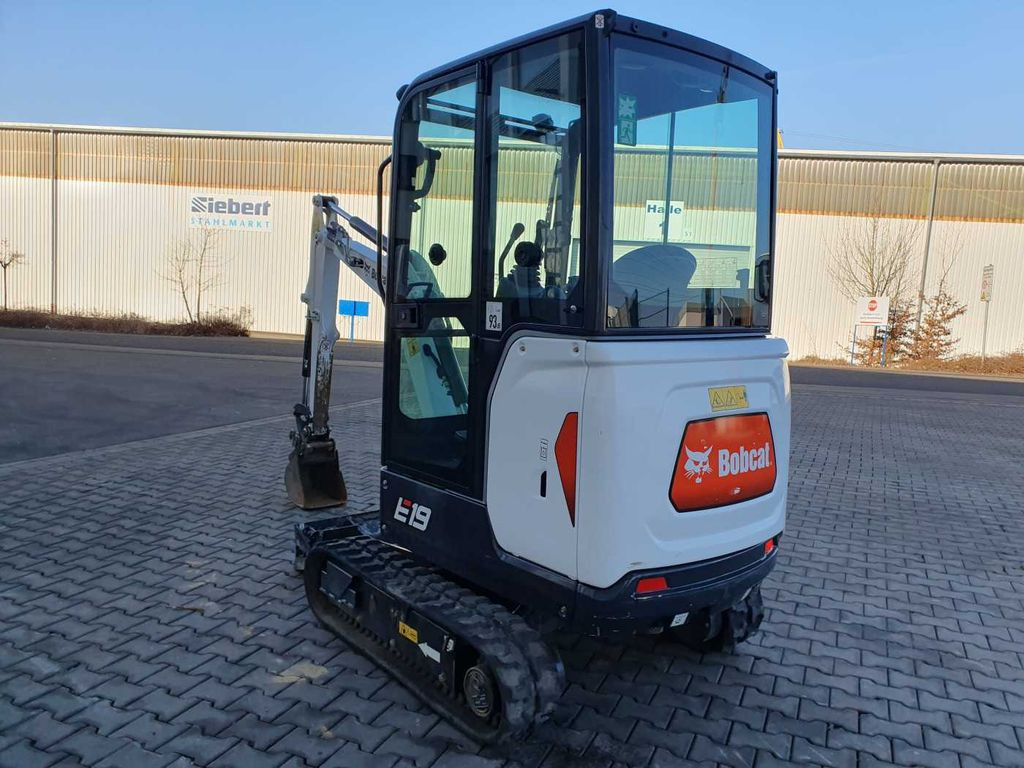Bobcat E19 / MS01 / nur 423h! / 2023 / Tieflöffel 300mm - Мини багер: снимка 5 Bobcat E19 / MS01 / nur 423h! / 2023 / Tieflöffel 300mm - Мини багер: снимка 5