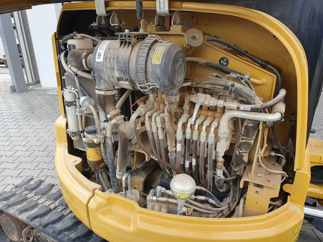 Мини багер CAT 303.5E2CR / nur 2.107h! / 1x Tieflöffel / 2021: снимка 11