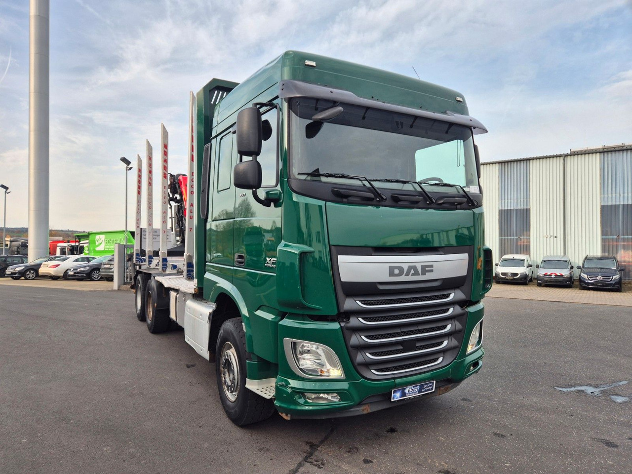 DAF XF 460 6x4 Epsilon M12Z91 - Камион за дърва, Камион с кран: снимка 3 DAF XF 460 6x4 Epsilon M12Z91 - Камион за дърва, Камион с кран: снимка 3