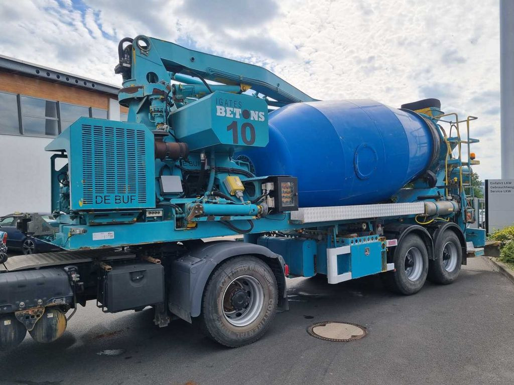 Бетон помпа De Buf Beton-Mischer 9m³/Sermac 24m Betonpumpe: снимка 7