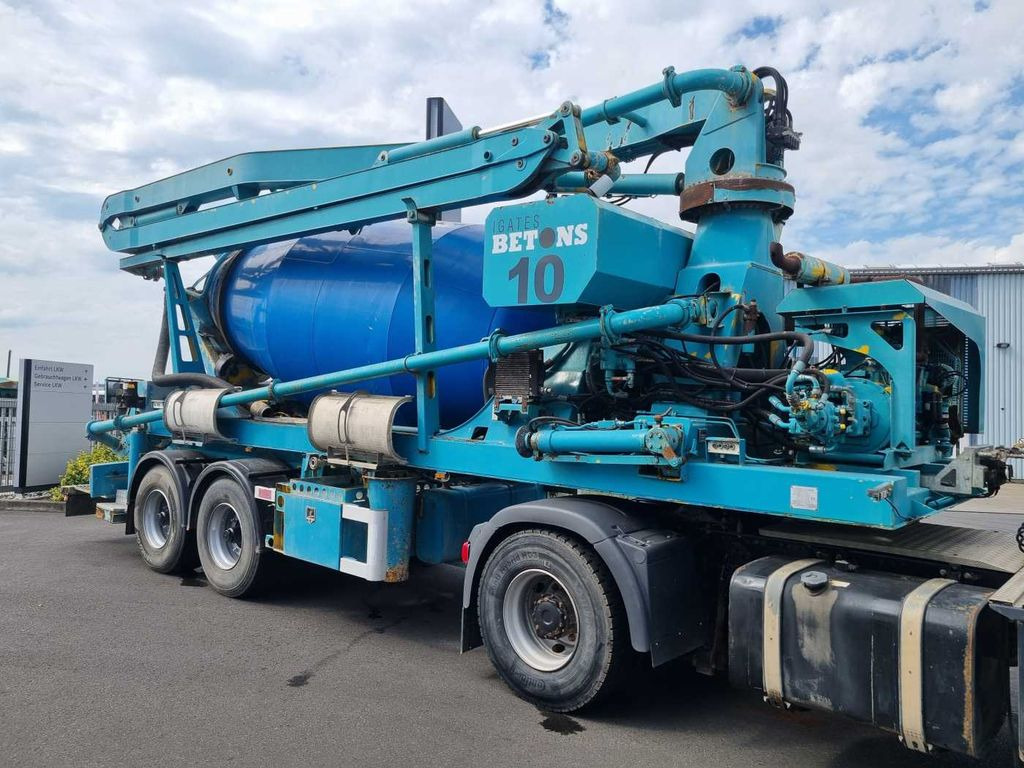 Бетон помпа De Buf Beton-Mischer 9m³/Sermac 24m Betonpumpe: снимка 6