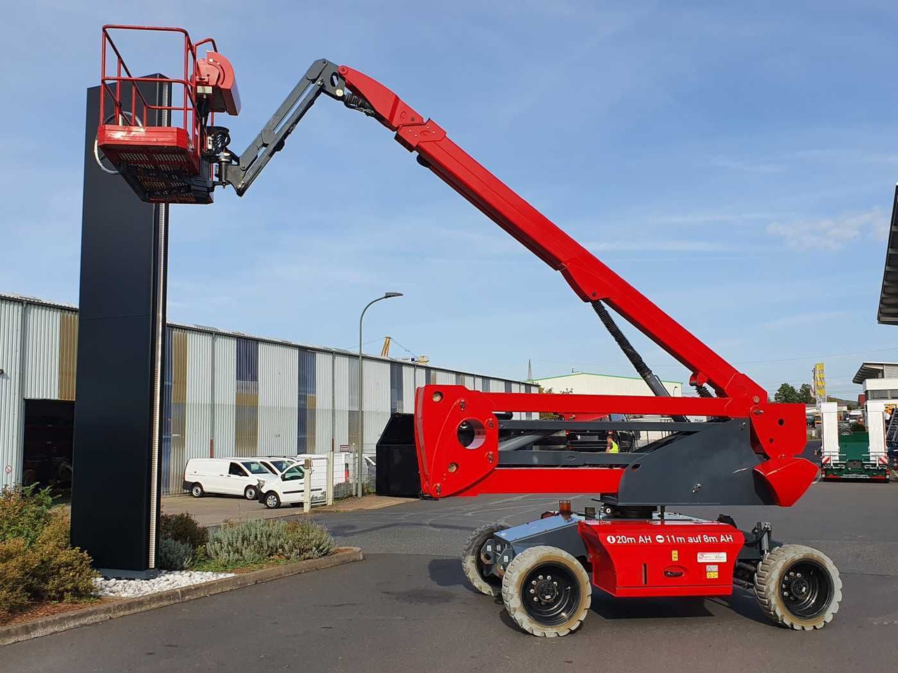 Dingli Magni GTBZ20AE 4x4 /20,2m / 327h /Elektro - Телескопична платформа: снимка 2 Dingli Magni GTBZ20AE 4x4 /20,2m / 327h /Elektro - Телескопична платформа: снимка 2