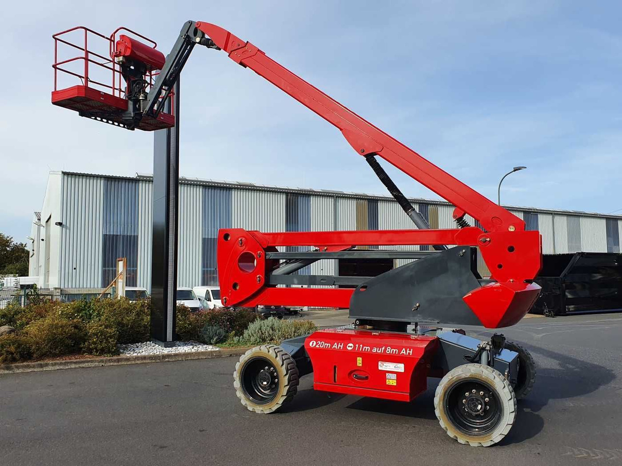 Dingli Magni GTBZ20AE 4x4 /20,2m / 327h /Elektro - Телескопична платформа: снимка 3 Dingli Magni GTBZ20AE 4x4 /20,2m / 327h /Elektro - Телескопична платформа: снимка 3