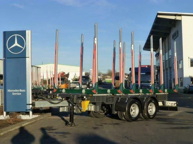 Ebert KHZA 18 Tandem-Kurzholz-Anhänger NEU - Ремарке за дърва: снимка 2 Ebert KHZA 18 Tandem-Kurzholz-Anhänger NEU - Ремарке за дърва: снимка 2