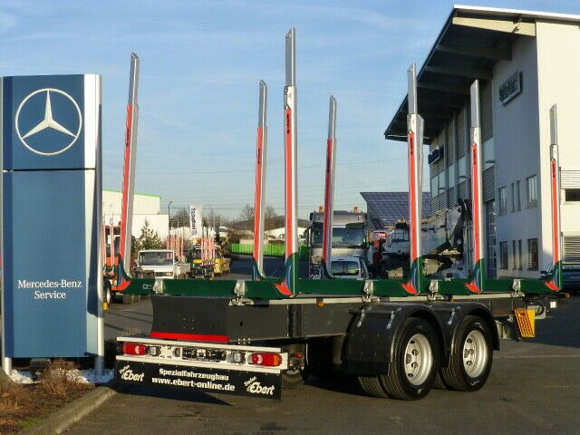 Ebert KHZA 18 Tandem-Kurzholz-Anhänger NEU - Ремарке за дърва: снимка 3 Ebert KHZA 18 Tandem-Kurzholz-Anhänger NEU - Ремарке за дърва: снимка 3