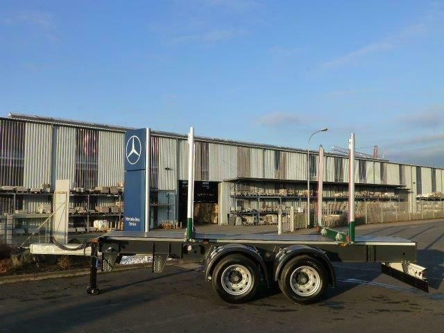 Ebert KHZA 18 Tandem-Kurzholz-Anhänger NEU - Ремарке за дърва: снимка 1 Ebert KHZA 18 Tandem-Kurzholz-Anhänger NEU - Ремарке за дърва: снимка 1