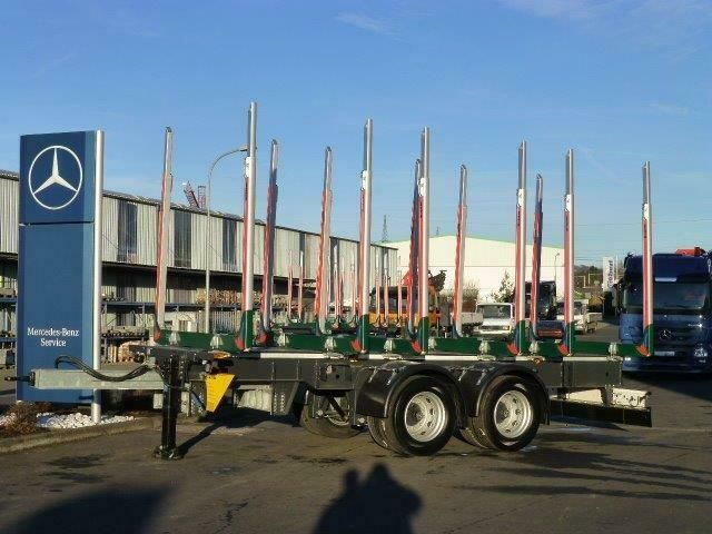 Ebert KHZA 18 Tandem-Kurzholz-Anhänger NEU - Ремарке за дърва: снимка 1 Ebert KHZA 18 Tandem-Kurzholz-Anhänger NEU - Ремарке за дърва: снимка 1