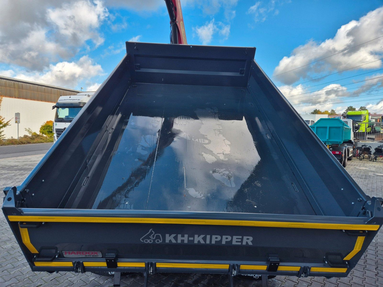 Самосвал камион, Камион с кран Iveco AD200X46/P HR OFF Palfinger PK 12.501 Funk AHK: снимка 14