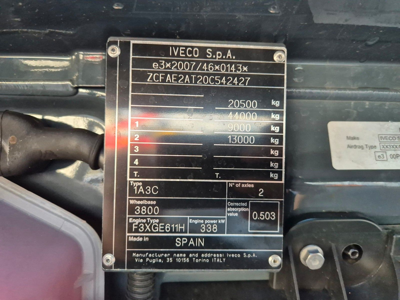 Самосвал камион, Камион с кран Iveco AD200X46/P HR OFF Palfinger PK 12.501 Funk AHK: снимка 42