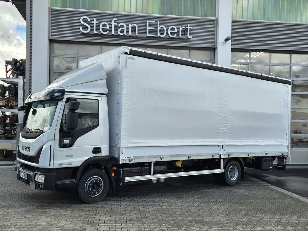Iveco Eurocargo 120-250/P Curtainsider+LBW Spoiler AHK - Камион с брезент: снимка 3 Iveco Eurocargo 120-250/P Curtainsider+LBW Spoiler AHK - Камион с брезент: снимка 3