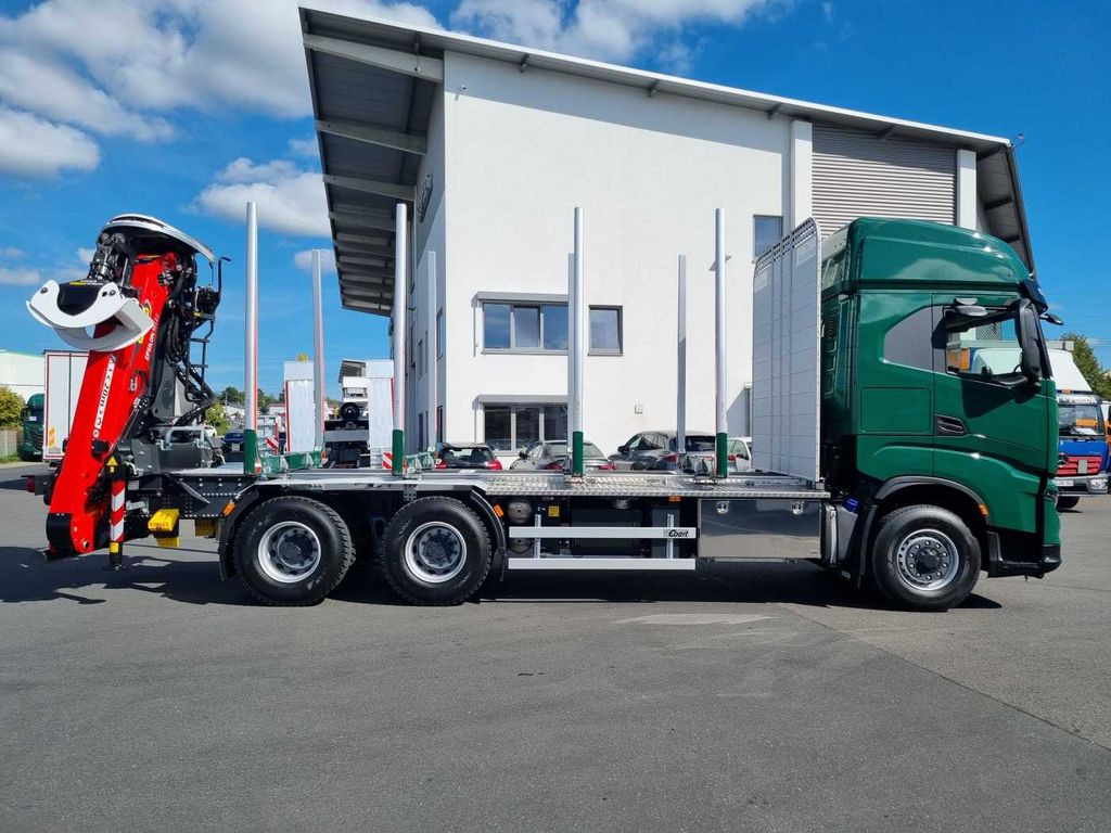 Iveco X-Way AS300X57 Z/P HR ON+ 6x4 (6x6 Hi Traction) - Камион за дърва, Камион с кран: снимка 5 Iveco X-Way AS300X57 Z/P HR ON+ 6x4 (6x6 Hi Traction) - Камион за дърва, Камион с кран: снимка 5