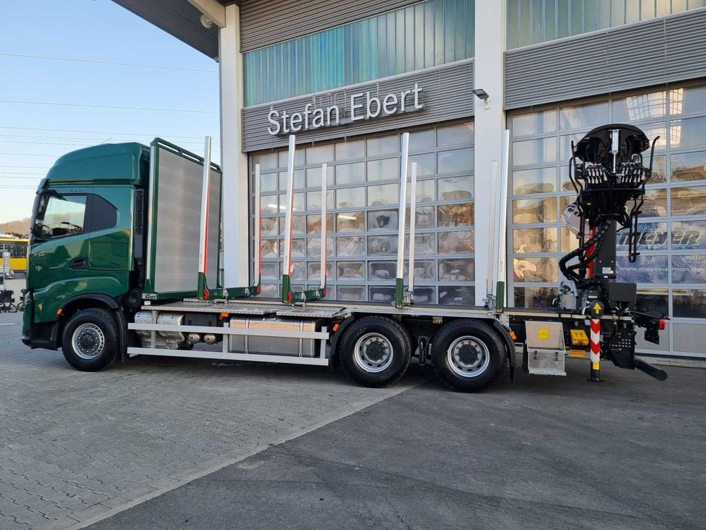 Нови Камион за дърва, Камион с кран Iveco X-Way AS300X57 Z/P HR ON+ 6x4 (6x6 Hi Traction) Iveco X-Way AS300X57 Z/P HR ON+ 6x4 (6x6 Hi Traction): снимка 15