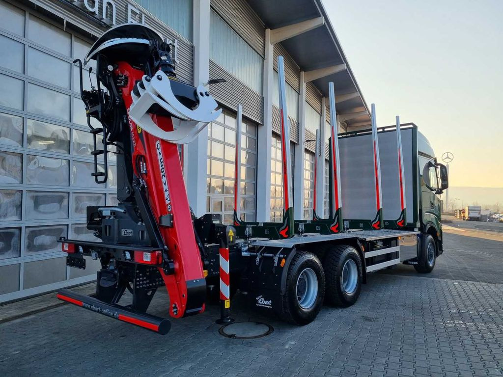 Нови Камион за дърва, Камион с кран Iveco X-Way AS300X57 Z/P HR ON+ 6x4 (6x6 Hi Traction) Iveco X-Way AS300X57 Z/P HR ON+ 6x4 (6x6 Hi Traction): снимка 10