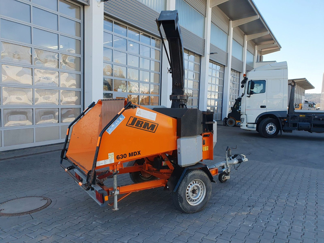 JBM 630 MDX Holzhacker / nur 133h / 2008 - Дробилка за дървесина: снимка 4 JBM 630 MDX Holzhacker / nur 133h / 2008 - Дробилка за дървесина: снимка 4