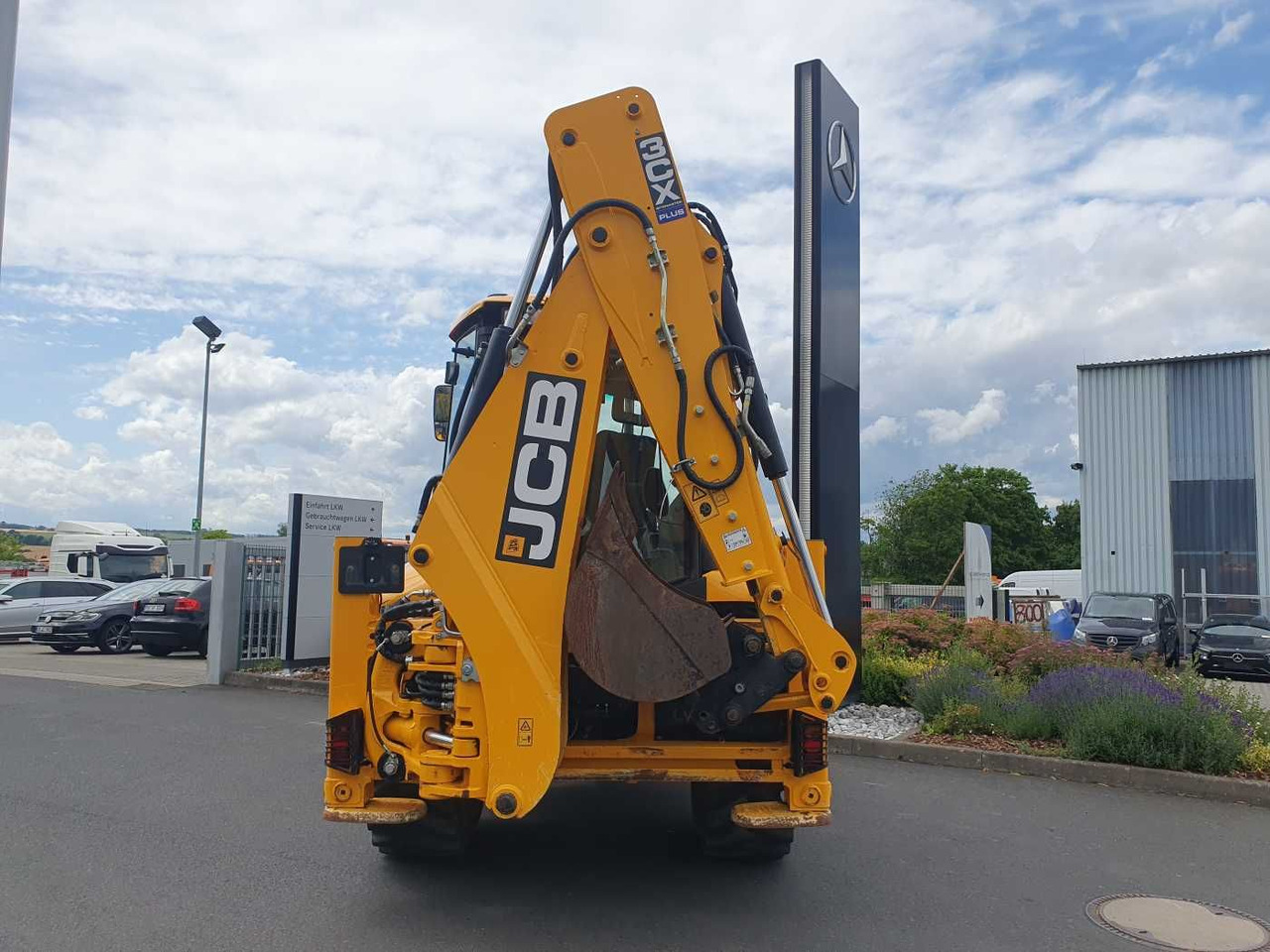 JCB 3CX / Gabel & 4in1 Schaufel / nur 1.561h / 2022 - Багер-товарач: снимка 4 JCB 3CX / Gabel & 4in1 Schaufel / nur 1.561h / 2022 - Багер-товарач: снимка 4