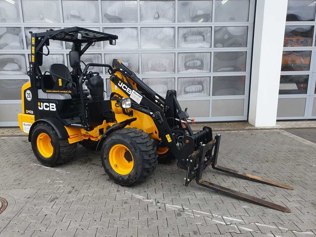 JCB 403 / Schaufel + Gabel / nur 248h! - Колесен товарач: снимка 2 JCB 403 / Schaufel + Gabel / nur 248h! - Колесен товарач: снимка 2