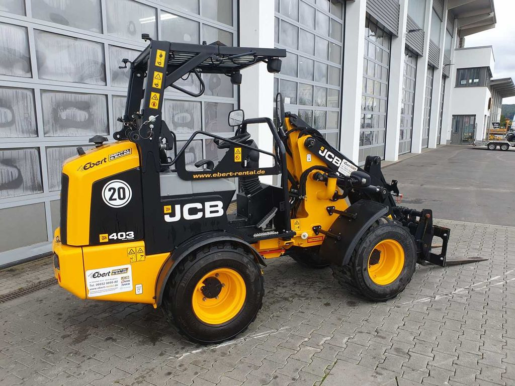 JCB 403 / Schaufel + Gabel / nur 248h! - Колесен товарач: снимка 4 JCB 403 / Schaufel + Gabel / nur 248h! - Колесен товарач: снимка 4