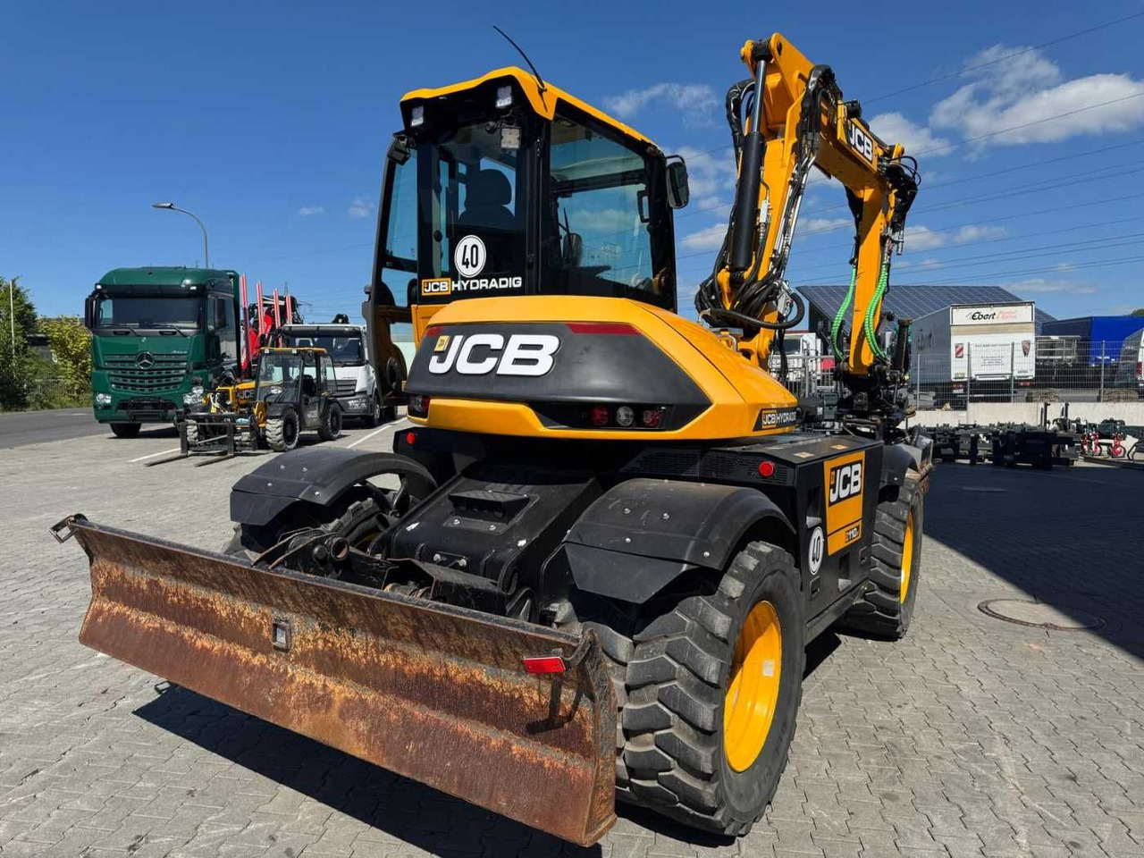 Колесен багер JCB Hydradig HD 110WT / 2021 / 516h! / Tiltrotator: снимка 8