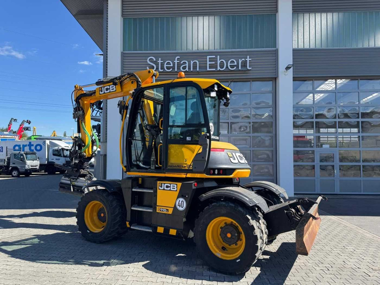 Колесен багер JCB Hydradig HD 110WT / 2021 / 516h! / Tiltrotator: снимка 6