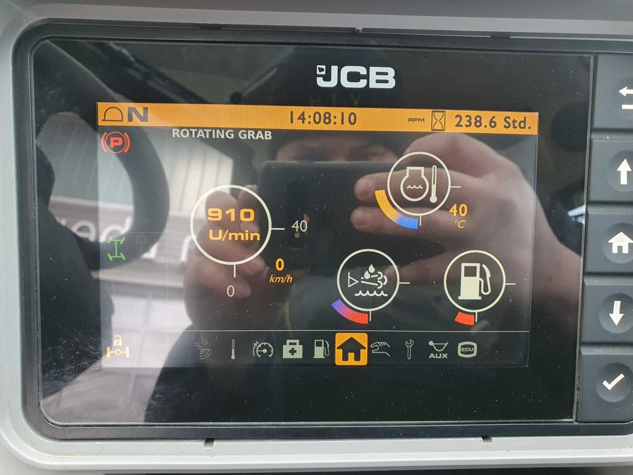 Колесен багер JCB Hydradig HD 110WT / 2022 / nur 239h! / Powertilt: снимка 12