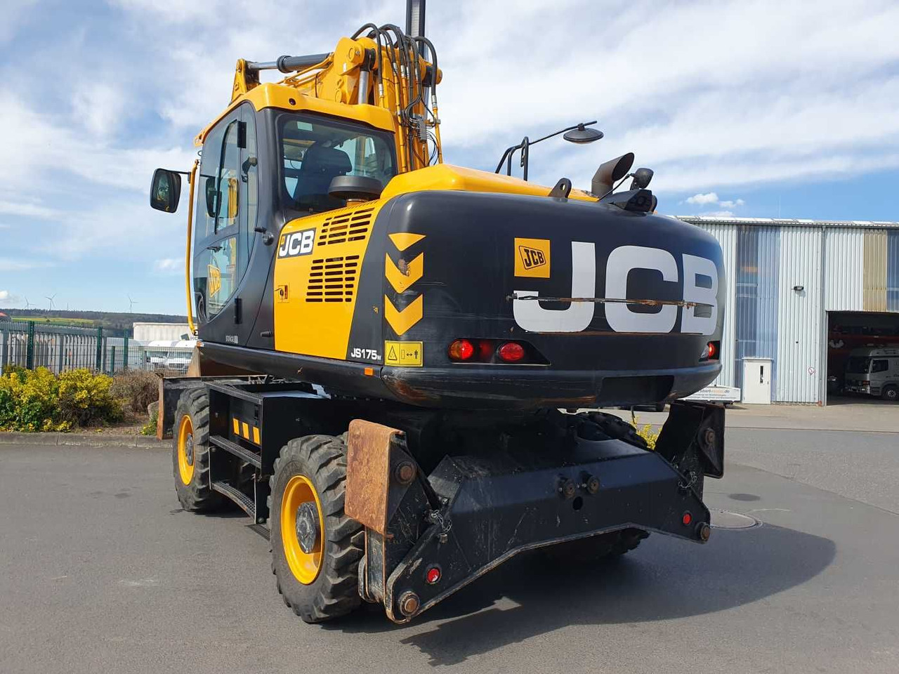 JCB JS 175 W / 2024 / nur 622h! / 1x Tieflöffel - Колесен багер: снимка 3 JCB JS 175 W / 2024 / nur 622h! / 1x Tieflöffel - Колесен багер: снимка 3