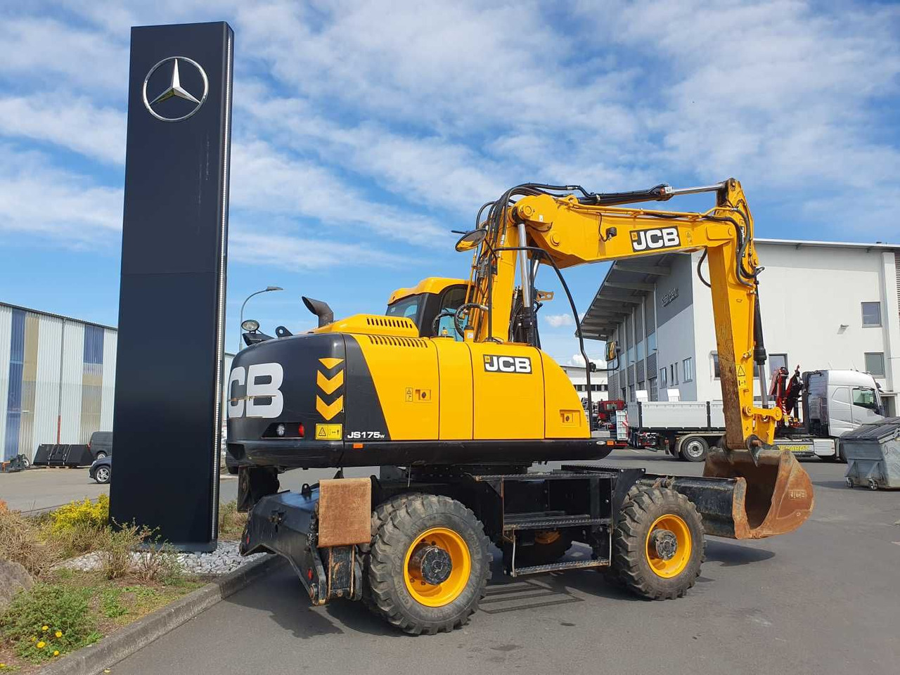 JCB JS 175 W / 2024 / nur 622h! / 1x Tieflöffel - Колесен багер: снимка 5 JCB JS 175 W / 2024 / nur 622h! / 1x Tieflöffel - Колесен багер: снимка 5